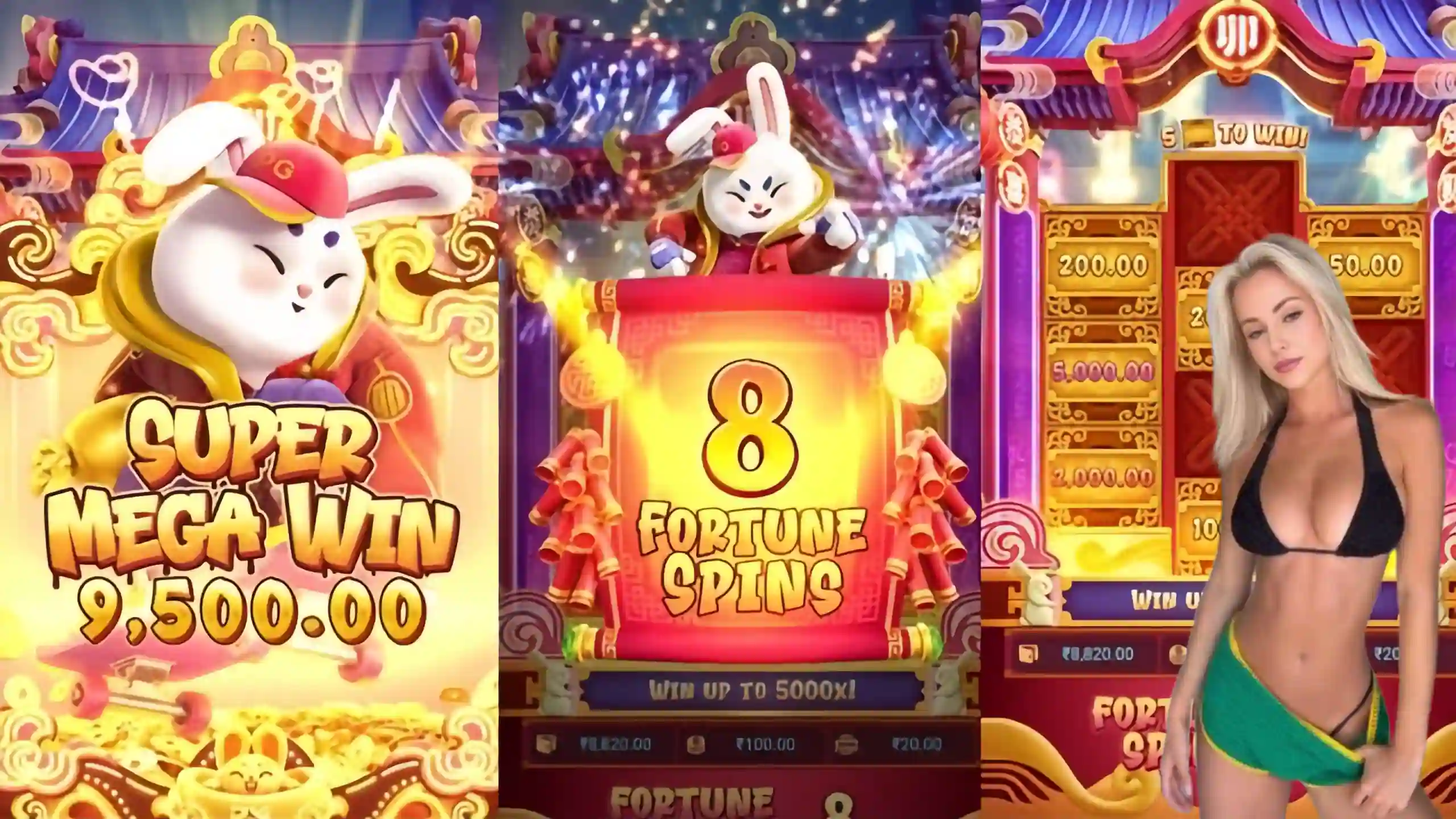 Wild Expansivo Fortune Rabbit 688v - Coelho Dourado que Expande