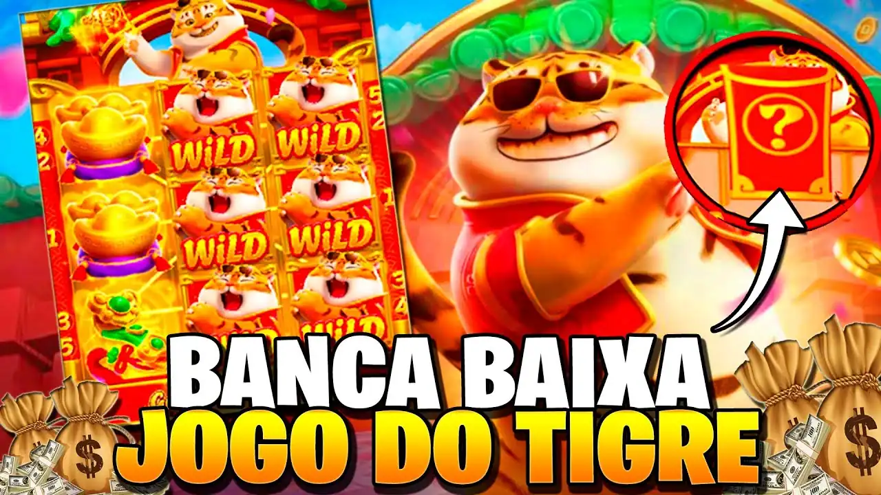 Símbolos Fortune Tiger 688v - Tigre Dourado e Wild Symbols